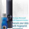 Sony Micro Vault con fingerprint access : Drive senza guscio