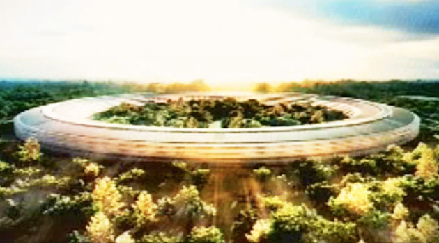 Apple iSpaceship, la nuova sede-astronave di Cupertino
