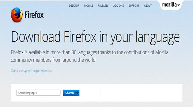 Mozilla Firefox si rif il look con la versione 29