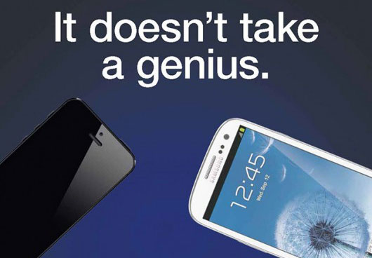 Samsung prende in giro Apple